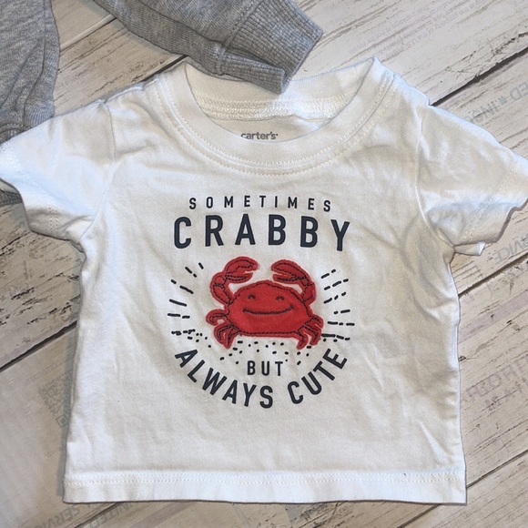 Baby Boy 2 Piece Set - Carters (Size NB) - Picture 6 of 6